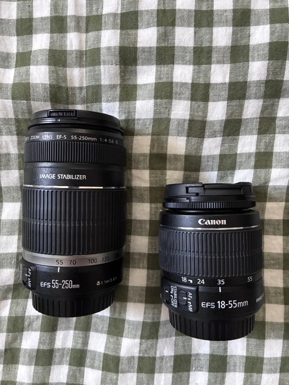 Canon EOS Rebel T5 DSLR Camera 2-Lens Complete Kit – 18-55mm + 55-250mm
